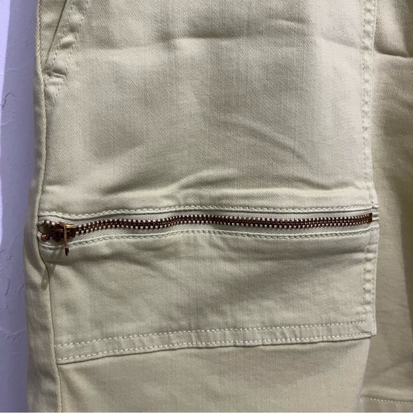 NWT Pistola Stretch Zipper Jeans Shorts in Limeade 24W - Picture 5 of 13